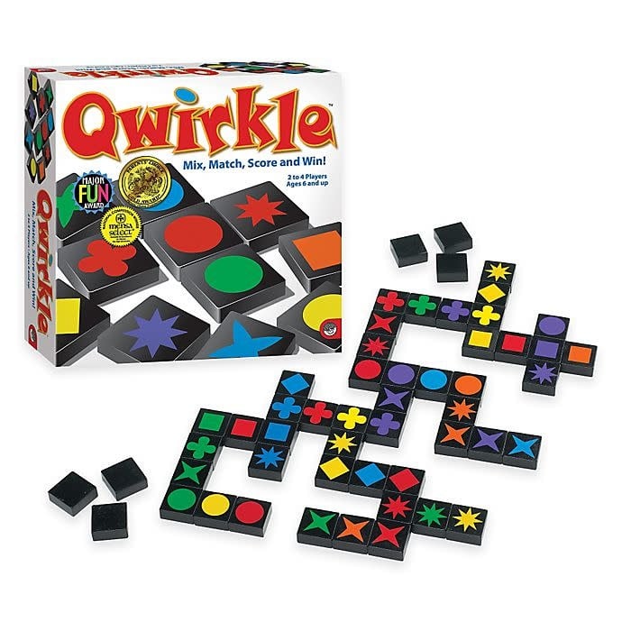  MindWare Qwirkle Strategy Games Pack of 3 – Kit