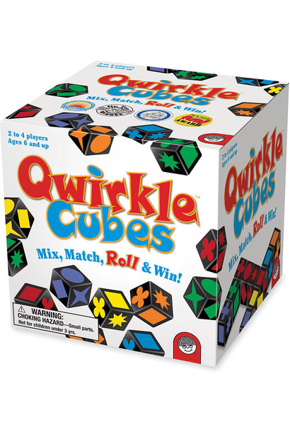Qwirkle magnetic CUBES Game GRIDS Wood Cubes Remain in Place