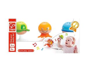Hape Stay-Put-Rattle Set - Kidstop toys and books
