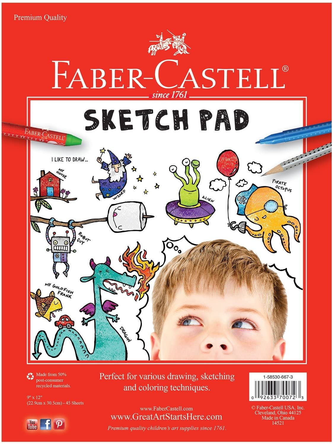 Sketch Pad Faber - Kidstop toys and books