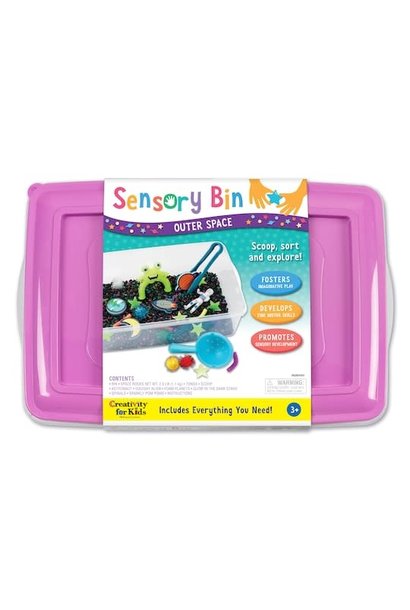 Sensory Bin Outer Space