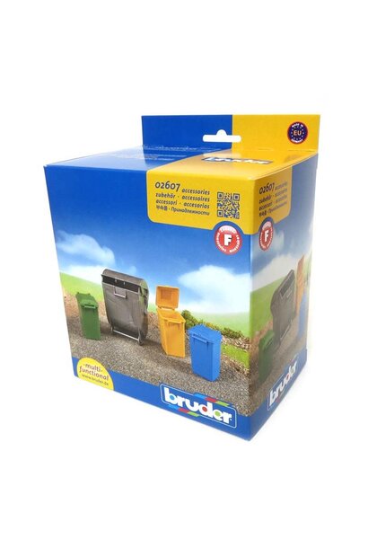 Bruder Trash Bin Set NEW