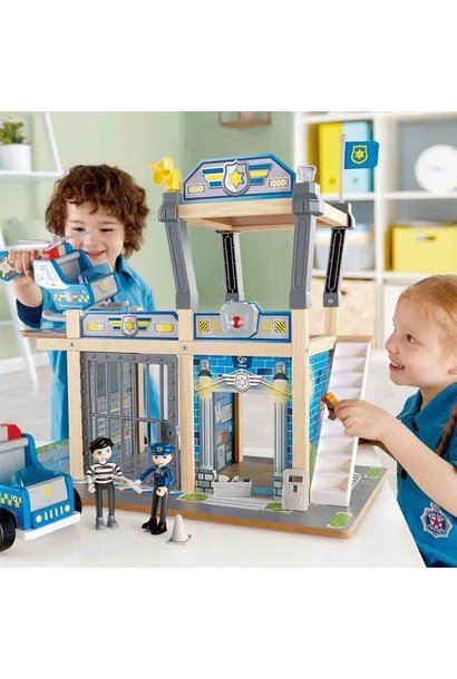 Hape Metro Police Dept. Playset