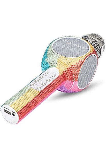 Sing A Long Rainbow BLING Microphone