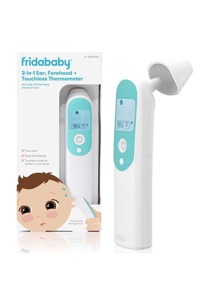 Fridababy 3-in-1 Ear, Forehead Touchless Thermometer