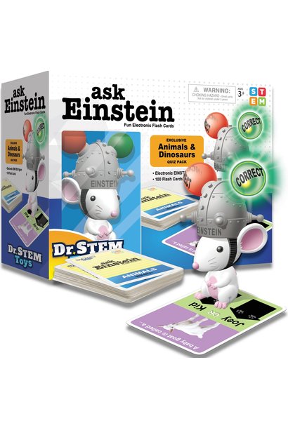 Ask Einstein Deluxe Set Animals & Dinosaurs