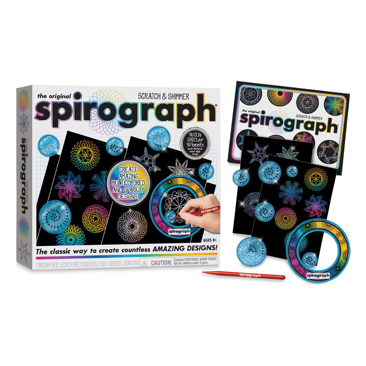 Spirograph Scratch & Shimmer-2
