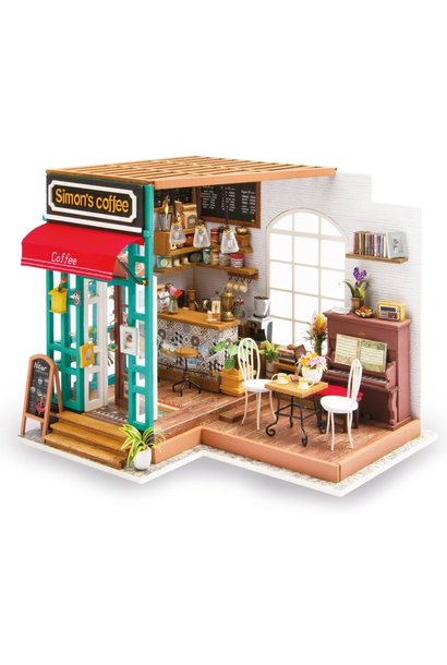 DIY Miniature House Simon's Coffee Shop