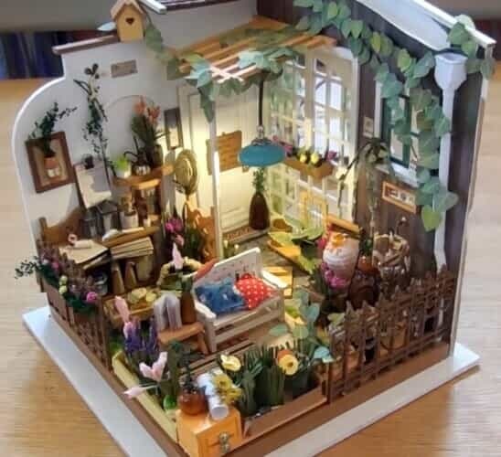 DIY Miniature House Miller's Garden-2