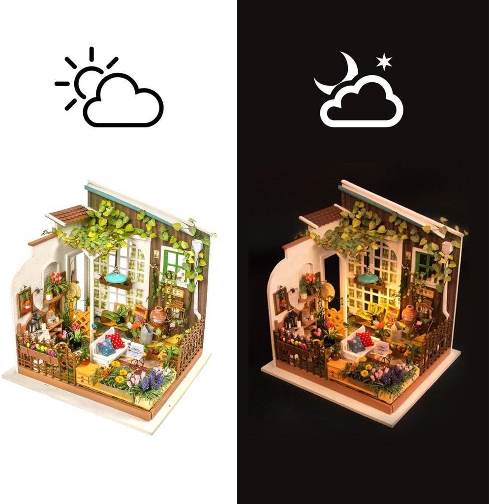 DIY Miniature House Miller's Garden-3