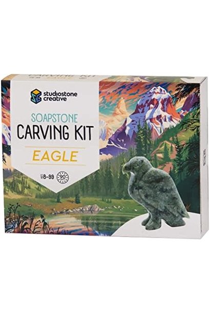 Soapstone Carving Kit Eagle