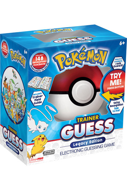 Pokemon Trainer Guess Electronic Game Legacy Edition