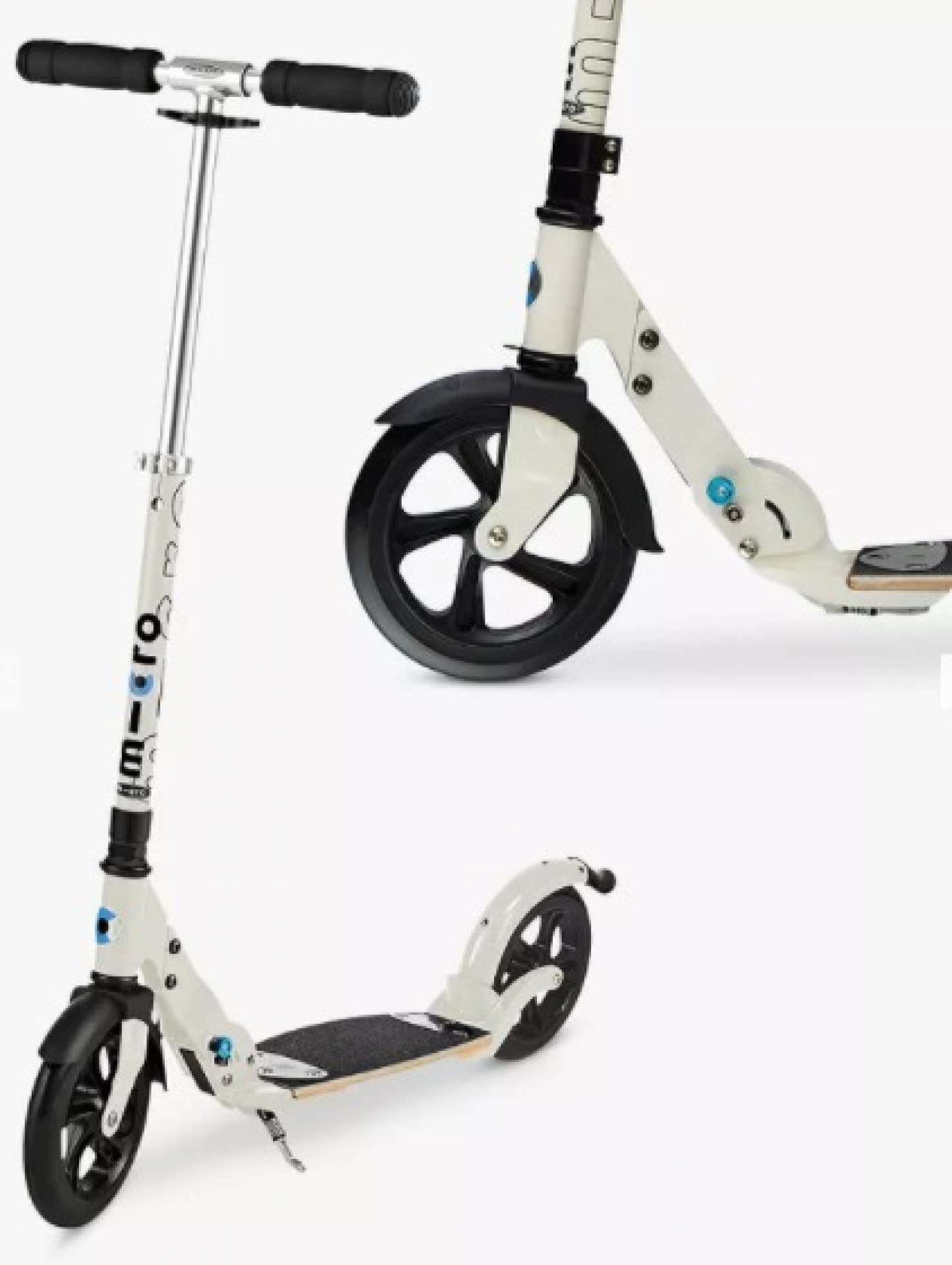 Micro Adult Scooter White-1