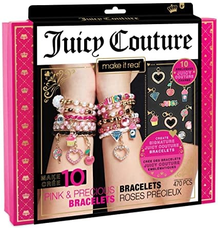 Juicy Couture Pink & Precious Bracelets Lg-1