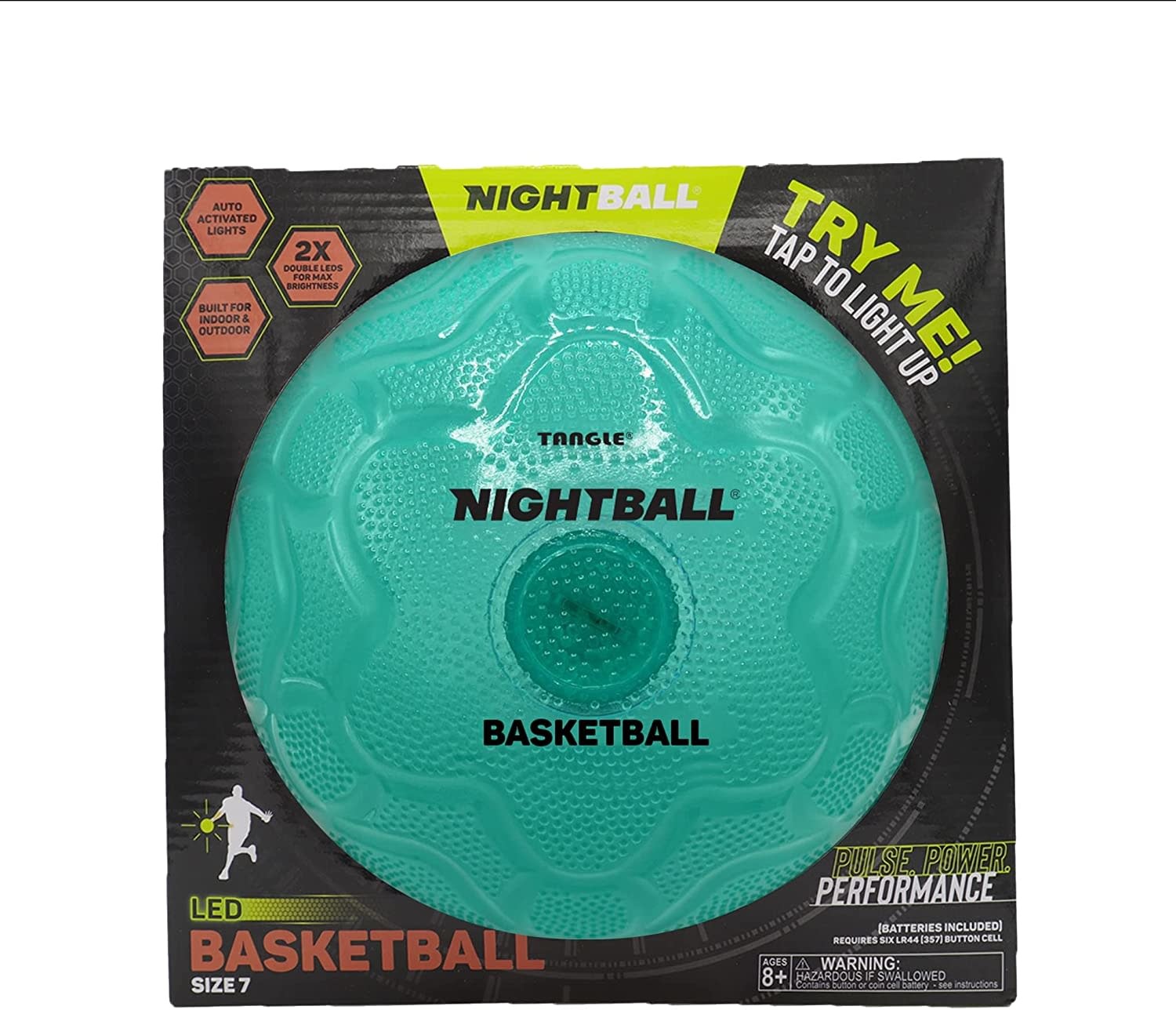 Tangle Nightball Basketball Teal-2