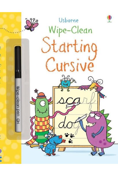 Usbourne Wipe-Clean Starting Cursive