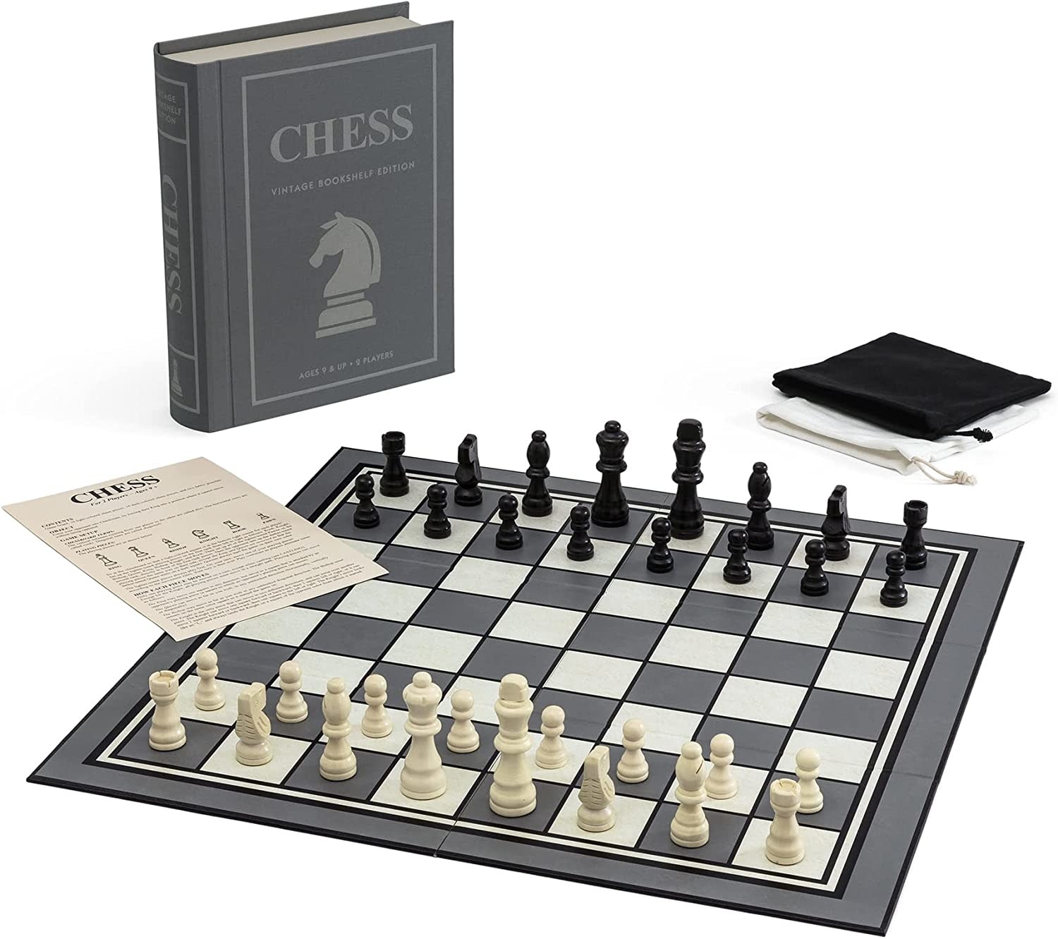 Chess Vintage Bookshelf Edition-2