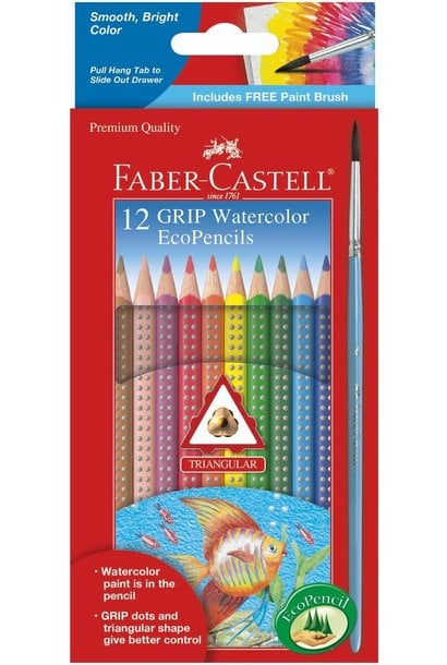 Faber Eco Pencil Watercolor 12pk