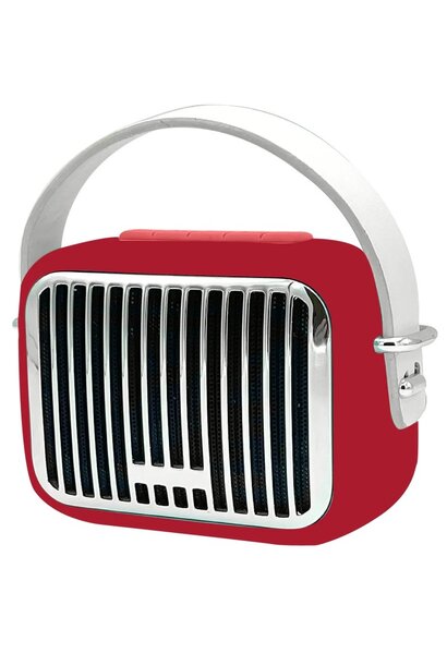 Bluetooth Retro Speaker Red