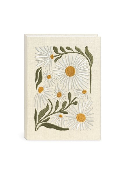 Embroidered Journal Market Daisy