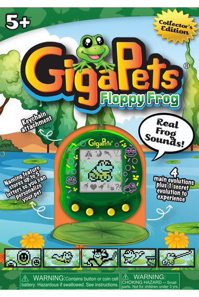 GigaPets Floppy Frog