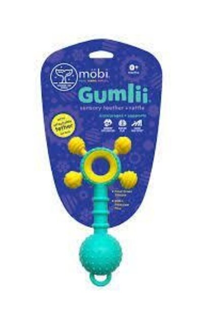 Gumlii Sensory Teether & Rattle