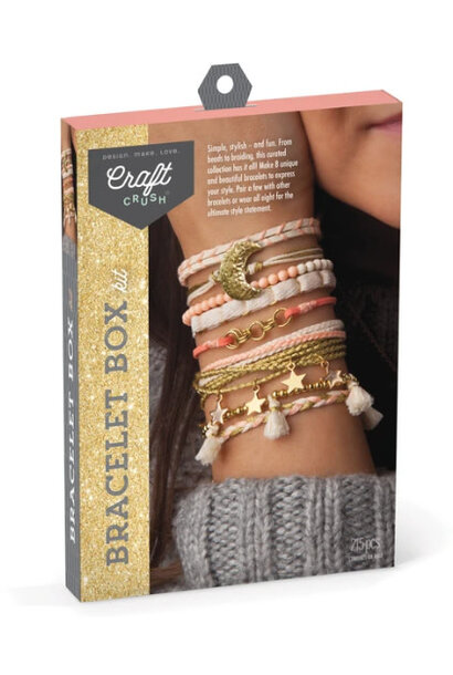 Craft Crush Bracelet Box Gold