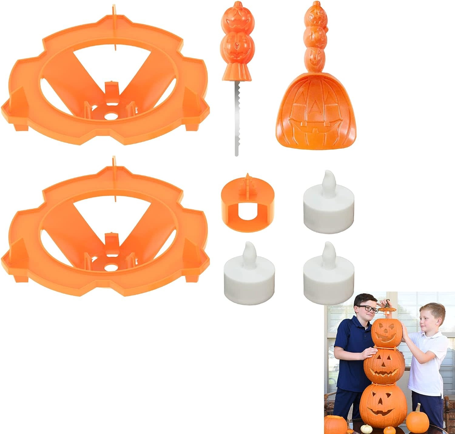 Stack-O-Lantern Pumpkin Stacking Kit-3