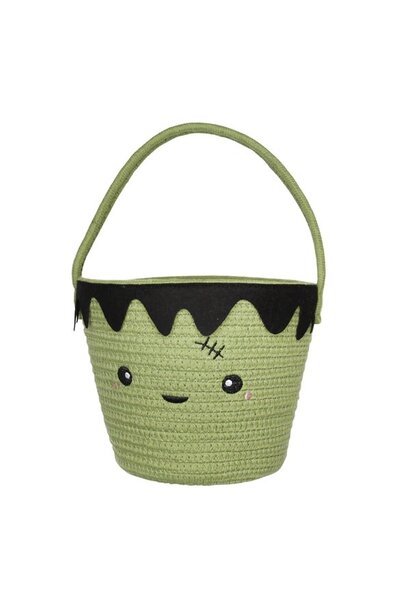 Lucy's Room Frankenstein Rope Halloween Basket