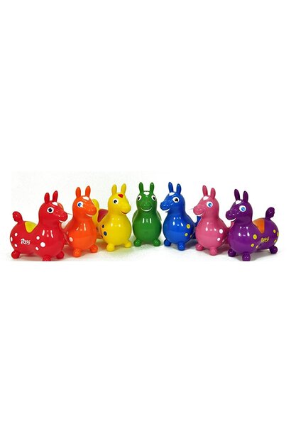 Rody Horse in Orange