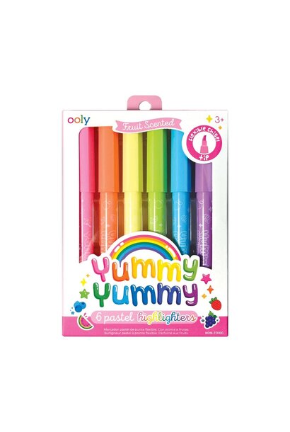 Yummy Yummy Scented Highlighters set 6