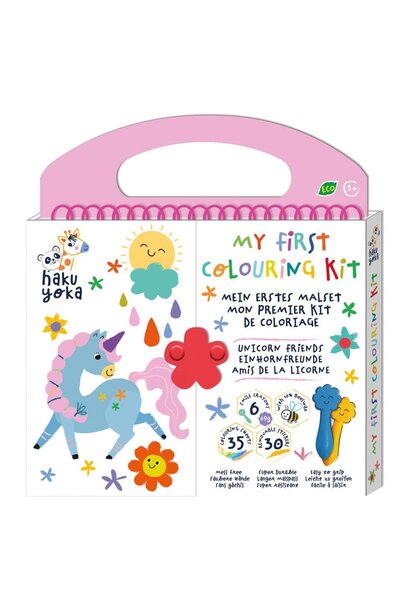 My First Coloring Kit Unicorn Friends