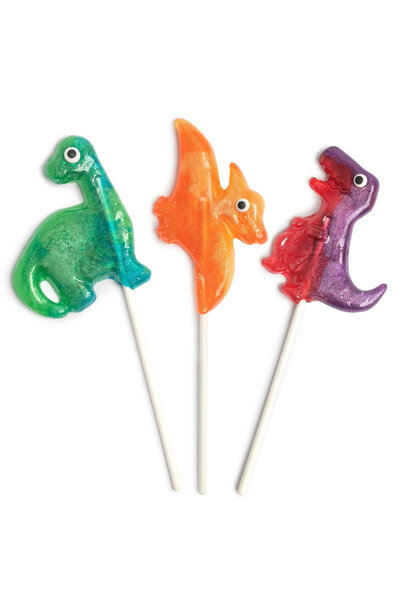 Lolli & Pops Dinosaur Lollipop Asst