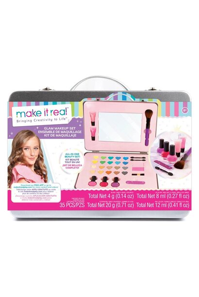 Glam Makeup Case Set