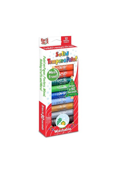 Kwik Stix™ 72 Metalix Colors Tempera Paint Sticks Classpack