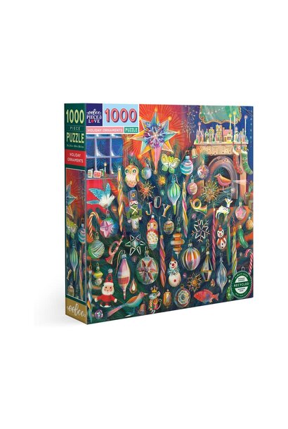 Puzzle Holiday Ornaments 1000 Pc