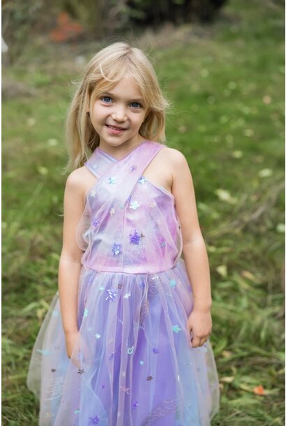 Ombre ERAS Dress Lilac Blue Size 5-6