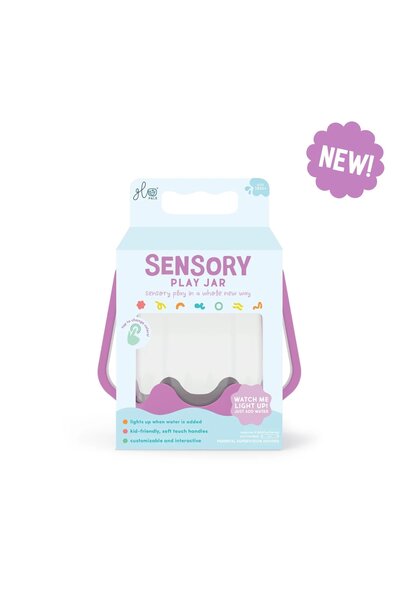 GloPals Sensory Jar Purple