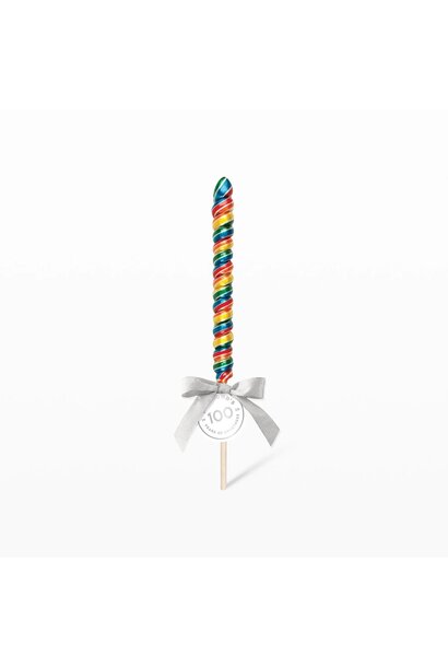 Spiral Lollipop 2 oz Rainbow Blast