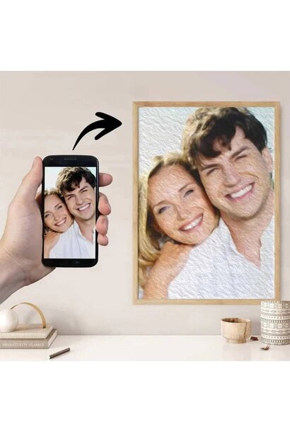 Paint by Number your Photo Portrait