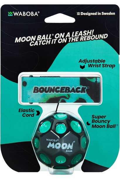 Bounceback  Moon Ball on a Leash