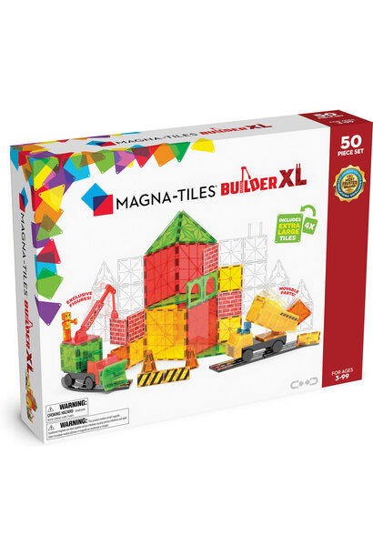 Magna-Tiles Builder XL 50 pc
