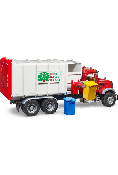 Bruder Mack Granite Side Loading Garbage Truck