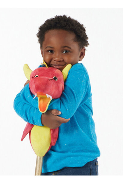 Flaming Dragon Ride On Toy