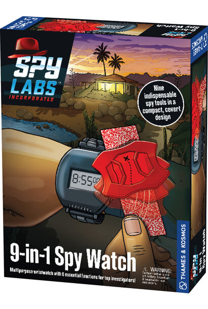 Spy Labs 9 in 1 Spy Watch