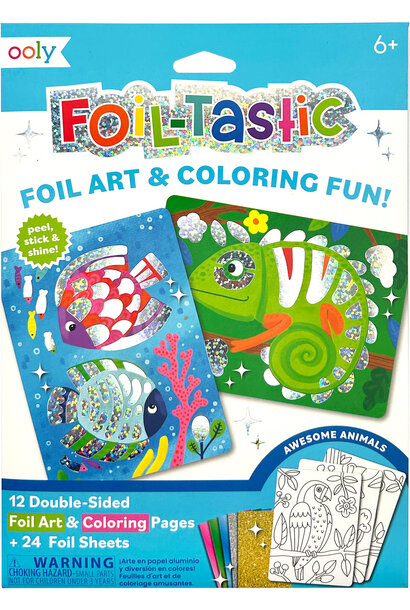 Foil-tastic Foil Art & Coloring Animals