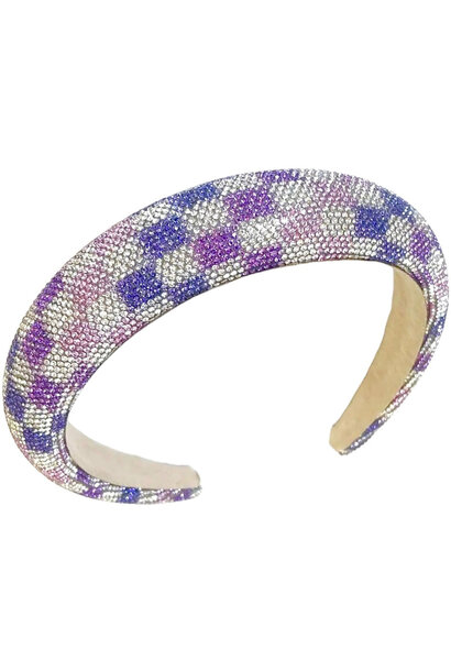 Mavi Bandz Era Check Crystal Headband