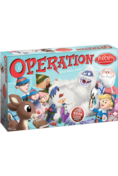 Rudolph The Red Nose Reindeer Operation Game