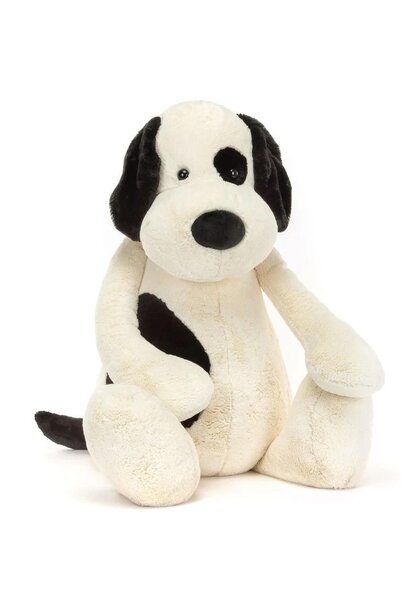 Bashful Puppy Black & Cream GIGANTIC