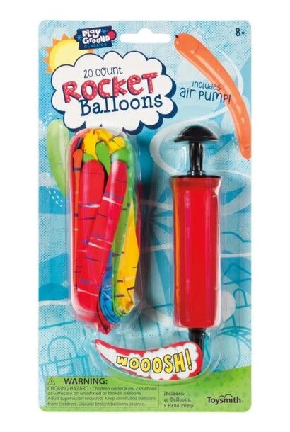 Rocket Balloon Set  Playground Classics